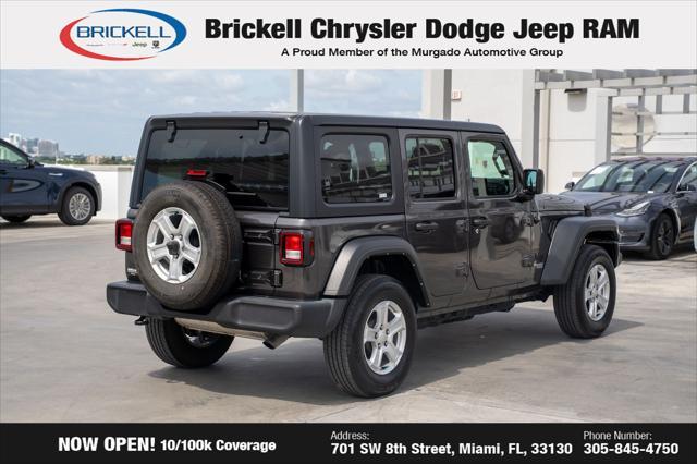 used 2021 Jeep Wrangler Unlimited car, priced at $27,987