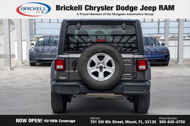 used 2021 Jeep Wrangler Unlimited car, priced at $27,987
