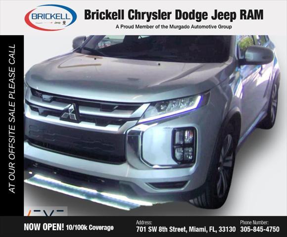 used 2021 Mitsubishi Outlander Sport car, priced at $15,070