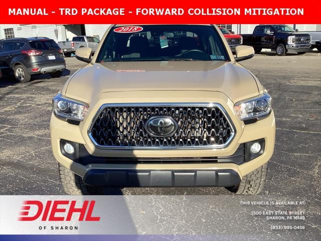 used 2018 Toyota Tacoma car, priced at $29,463