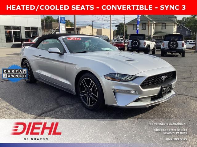 used 2019 Ford Mustang car, priced at $16,084