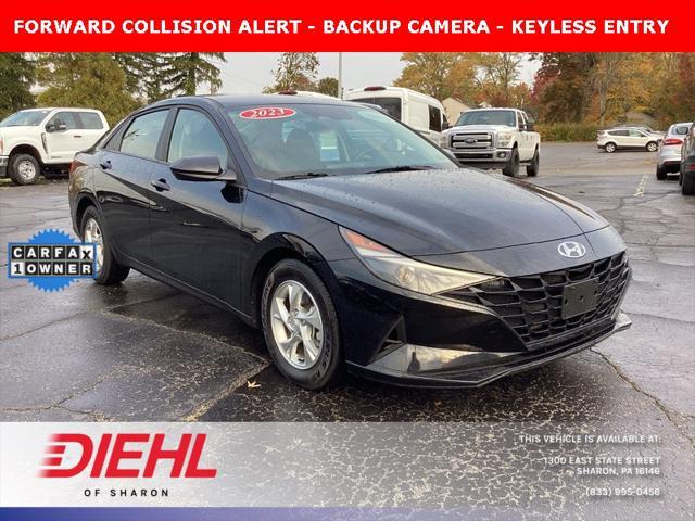 used 2023 Hyundai Elantra car, priced at $16,749