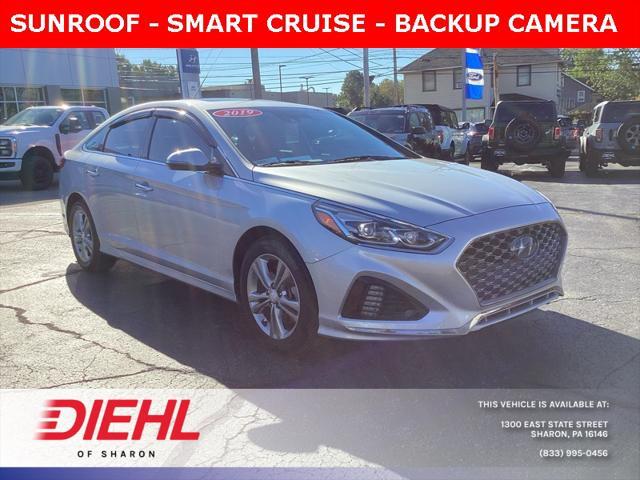 used 2019 Hyundai Sonata car, priced at $15,942