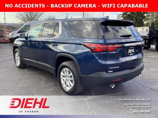 used 2022 Chevrolet Traverse car, priced at $26,302