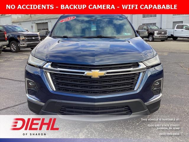 used 2022 Chevrolet Traverse car, priced at $26,302