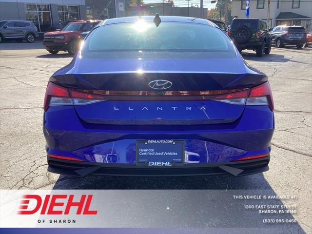 used 2023 Hyundai Elantra car, priced at $19,639