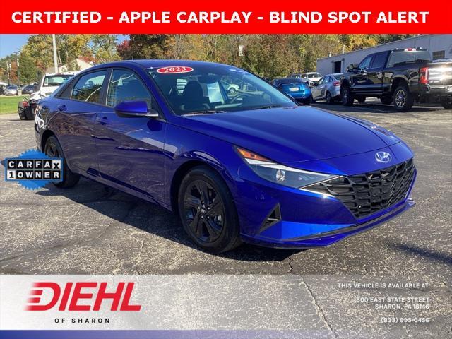 used 2023 Hyundai Elantra car, priced at $19,639