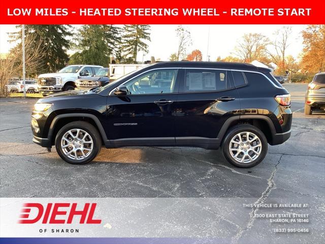 used 2022 Jeep Compass car, priced at $22,506