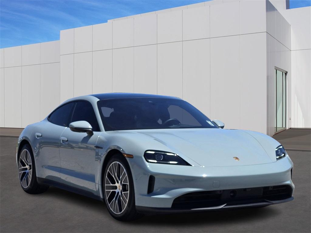 used 2025 Porsche Taycan car, priced at $104,691
