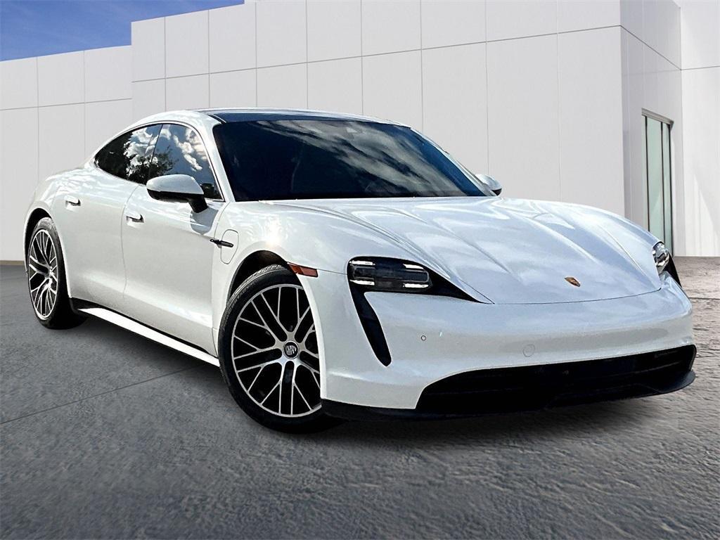 used 2021 Porsche Taycan car, priced at $49,946
