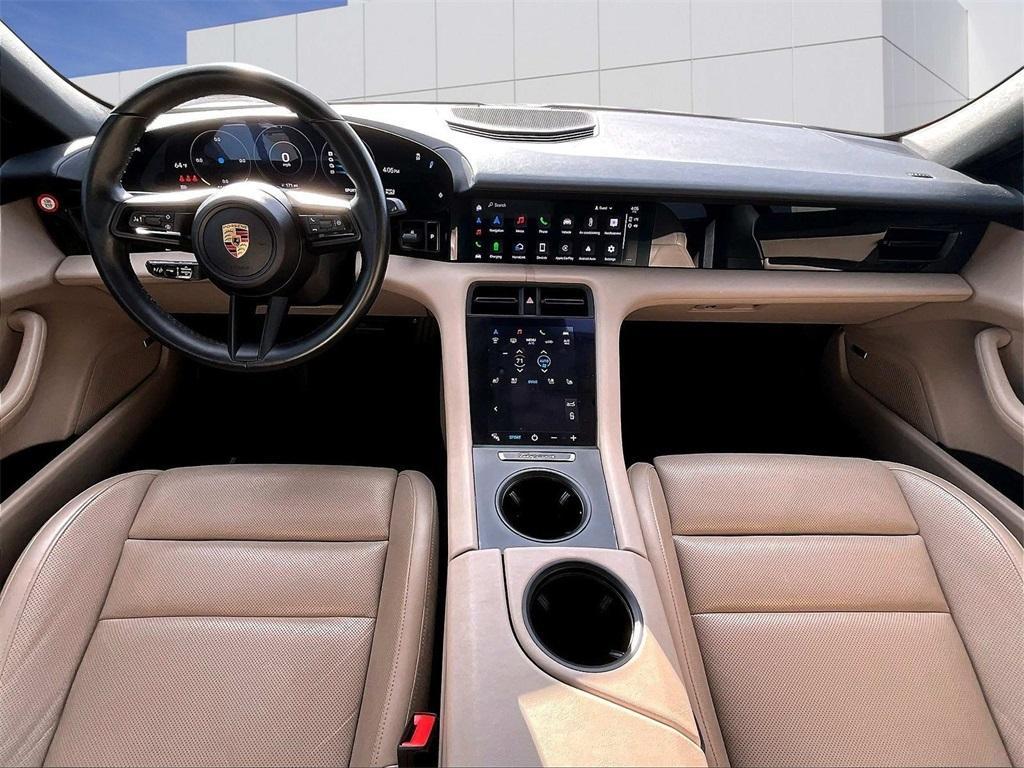used 2021 Porsche Taycan car, priced at $49,946