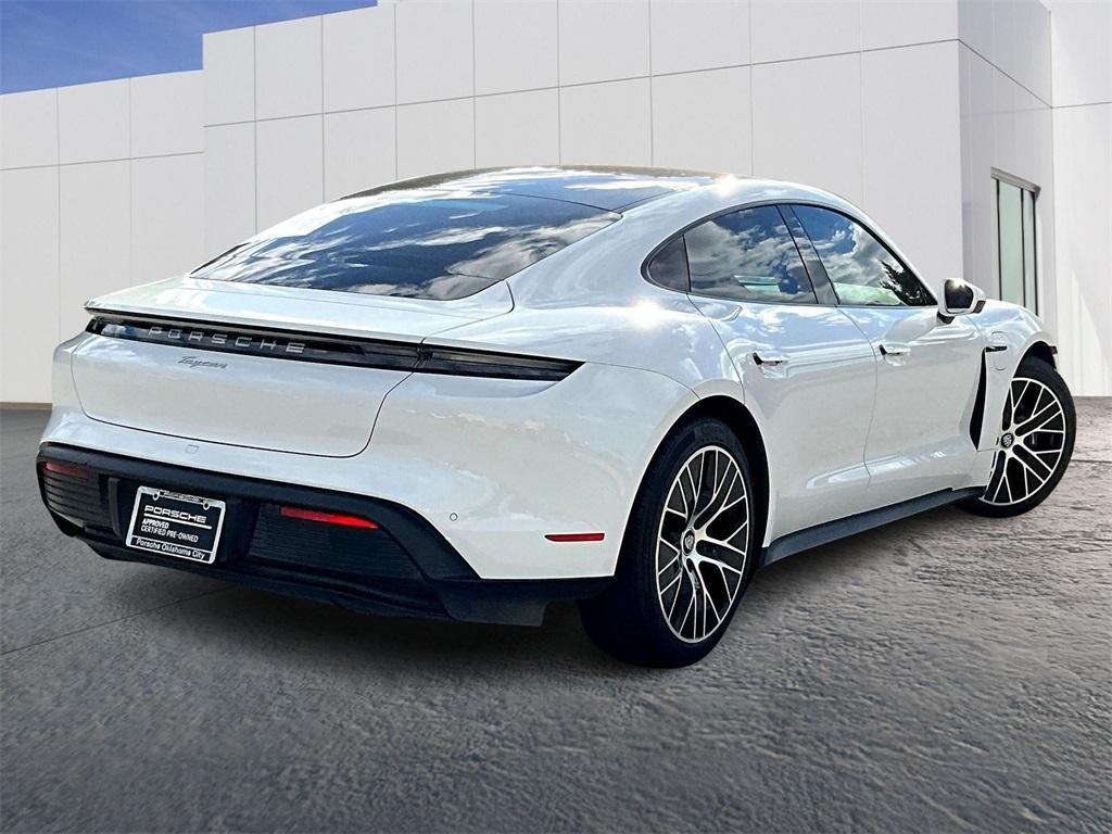 used 2021 Porsche Taycan car, priced at $49,946