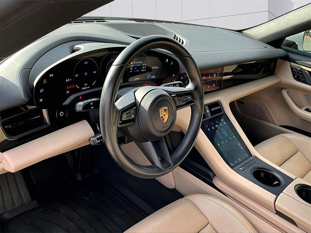 used 2021 Porsche Taycan car, priced at $49,946