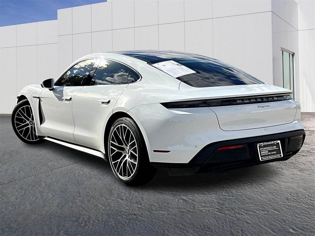 used 2021 Porsche Taycan car, priced at $49,946