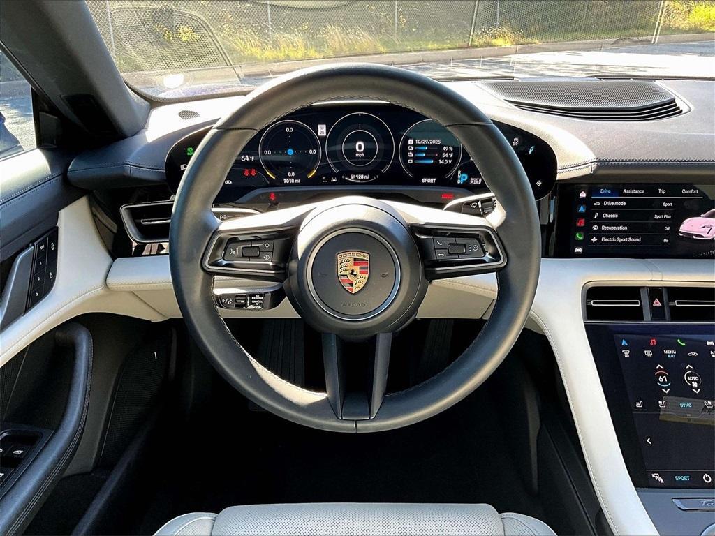 used 2024 Porsche Taycan car, priced at $77,093