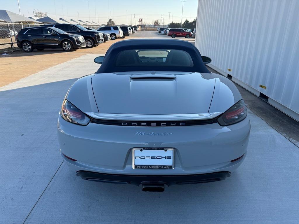 used 2022 Porsche 718 Boxster car, priced at $72,000