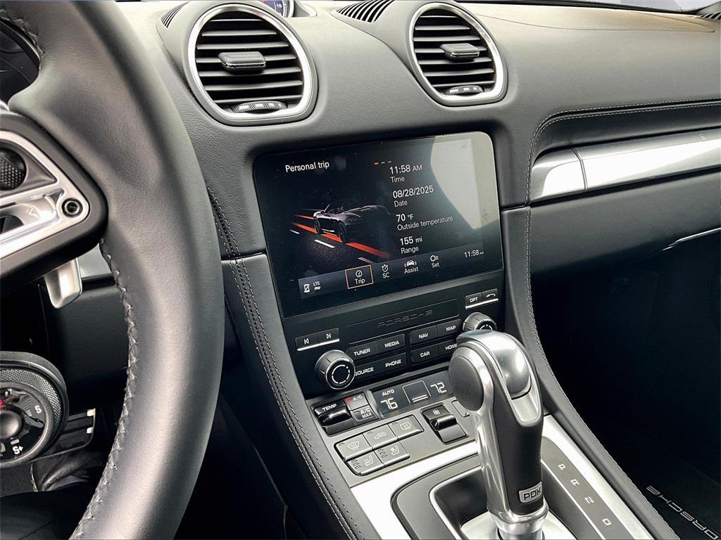 new 2025 Porsche 718 Boxster car, priced at $131,865