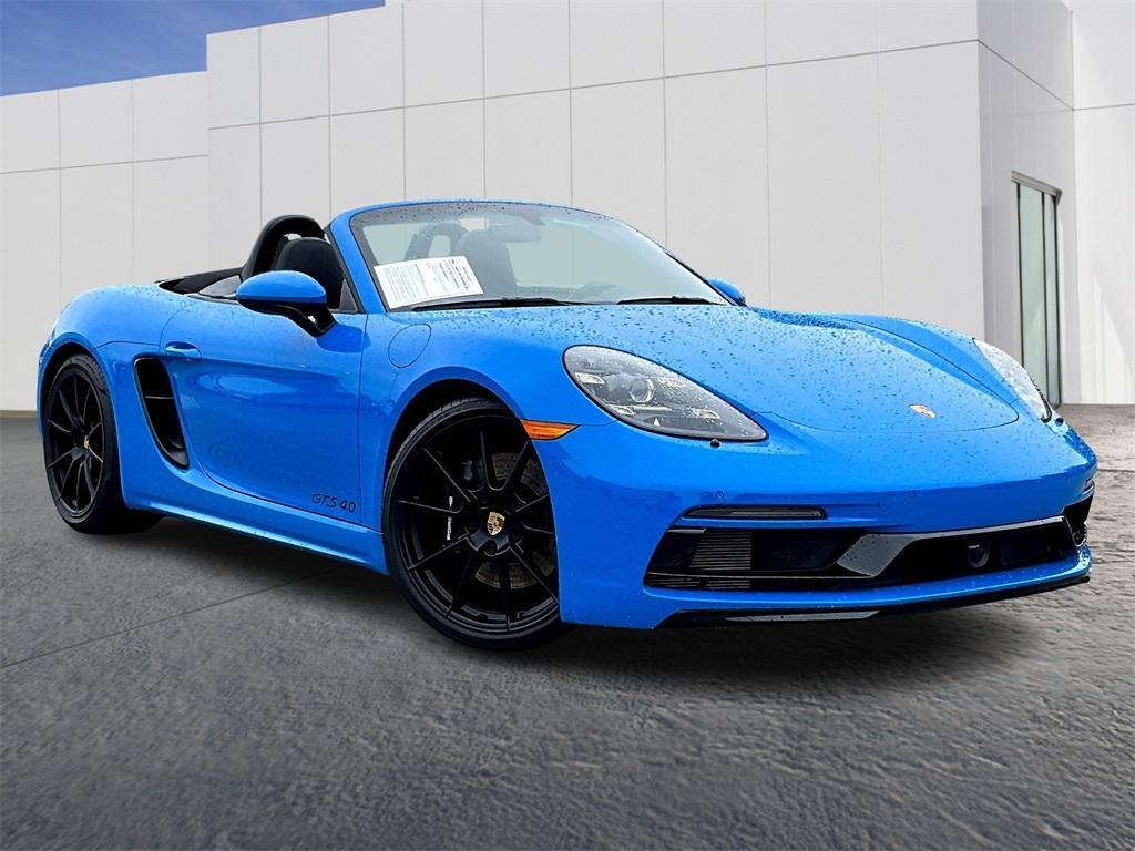new 2025 Porsche 718 Boxster car, priced at $131,865