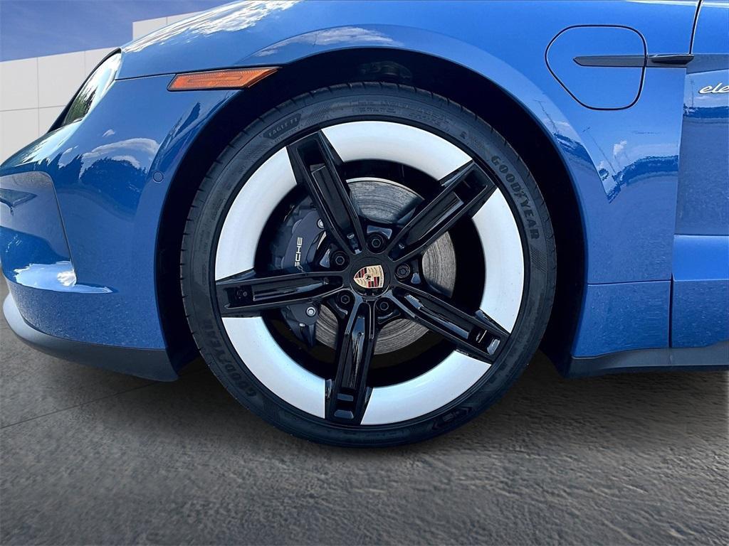 new 2025 Porsche Taycan car, priced at $134,005