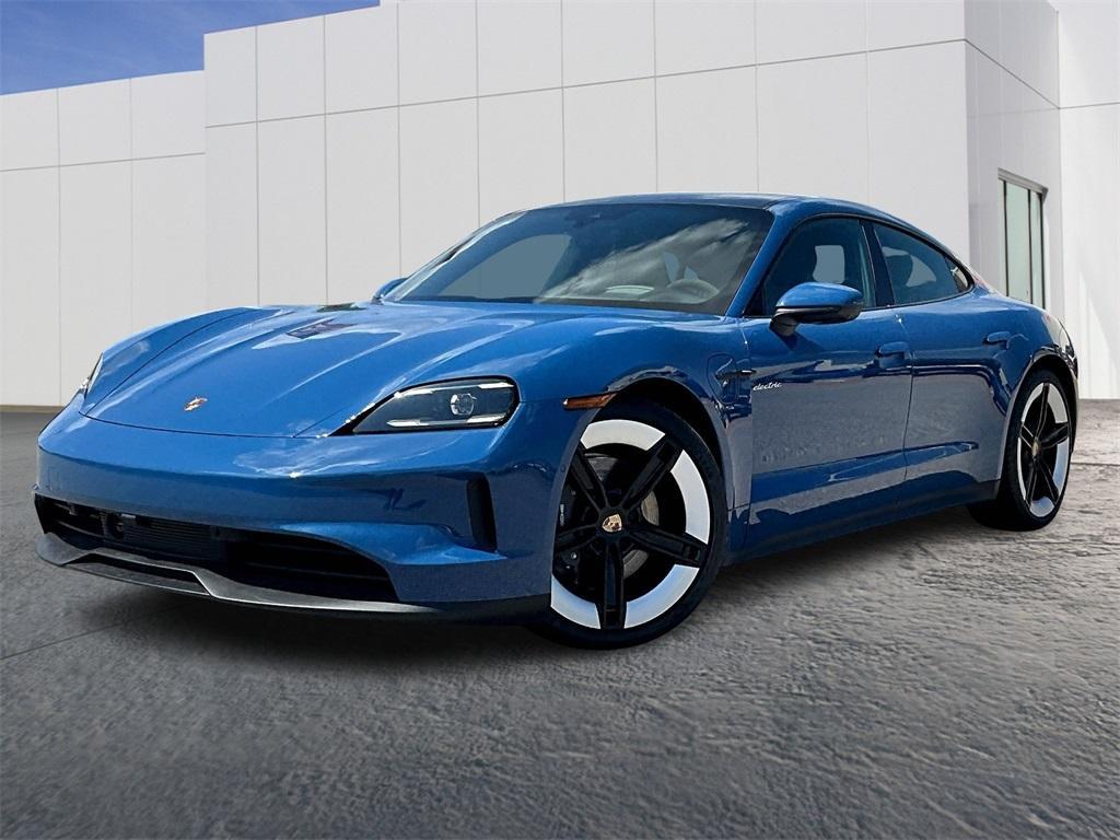 new 2025 Porsche Taycan car, priced at $134,005