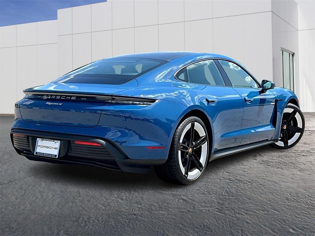 new 2025 Porsche Taycan car, priced at $134,005