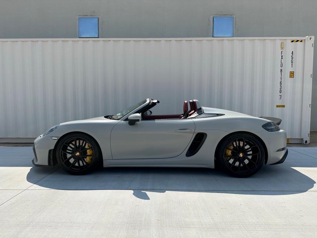 used 2021 Porsche 718 Spyder car, priced at $134,327