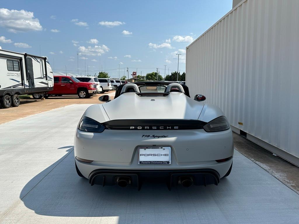 used 2021 Porsche 718 Spyder car, priced at $134,327