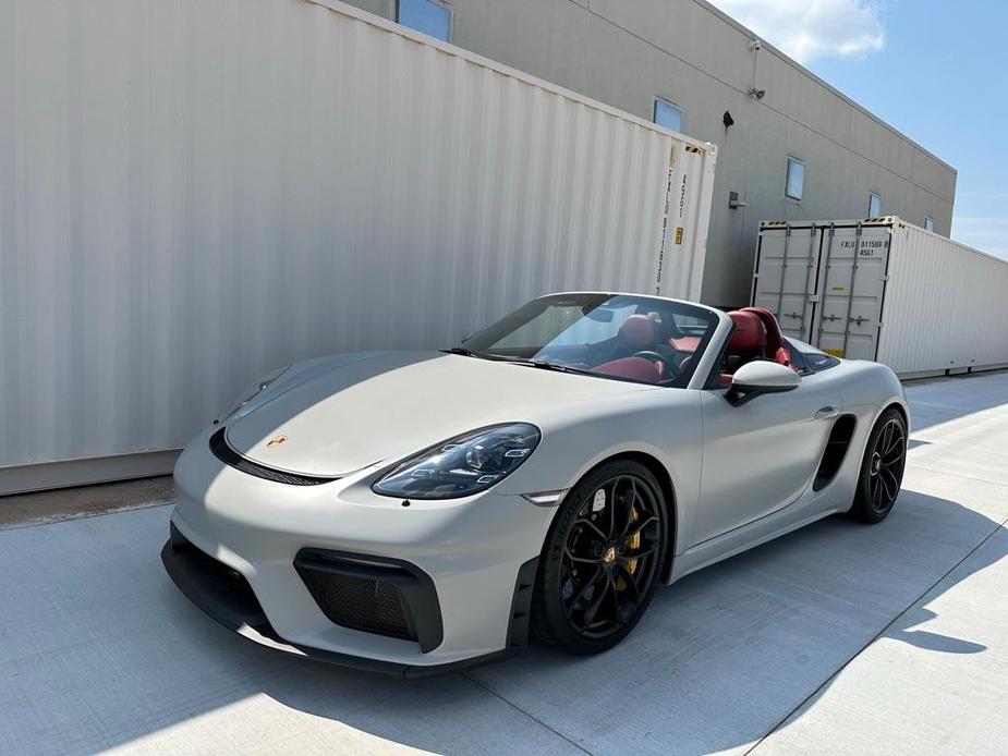 used 2021 Porsche 718 Spyder car, priced at $134,327