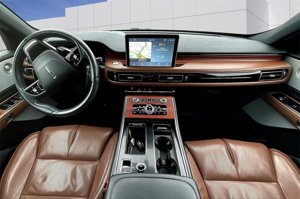 used 2021 Lincoln Aviator car, priced at $37,491