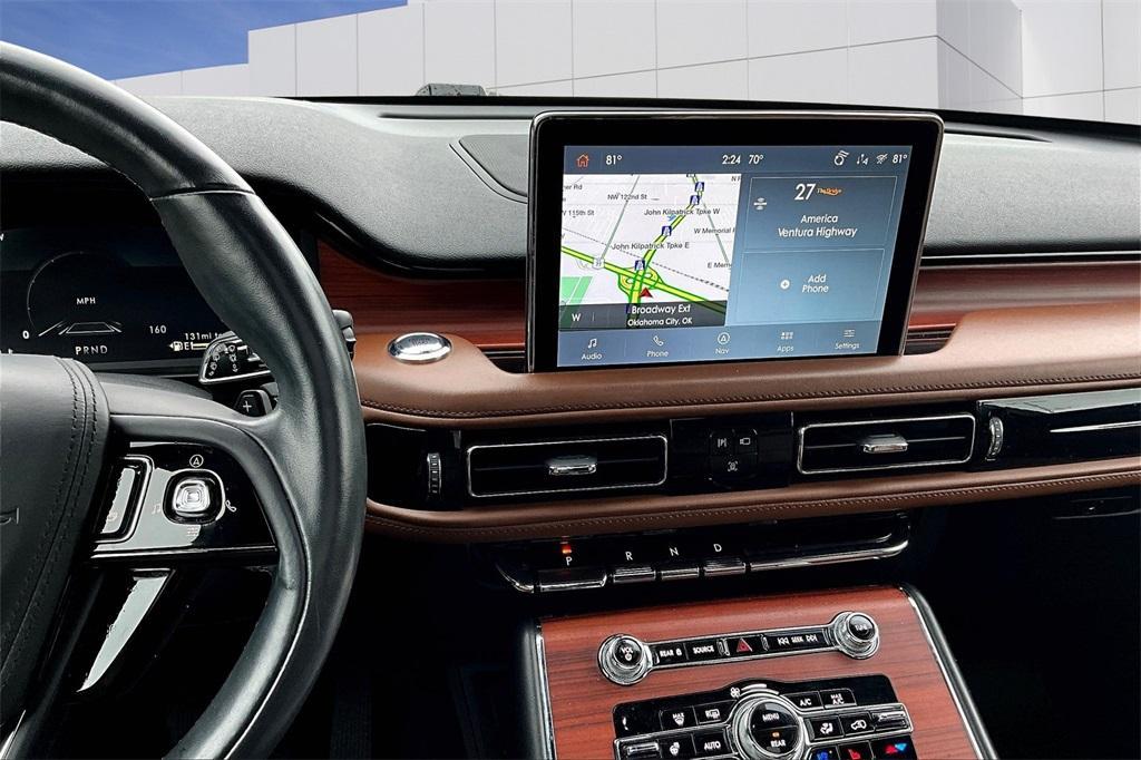 used 2021 Lincoln Aviator car, priced at $37,491