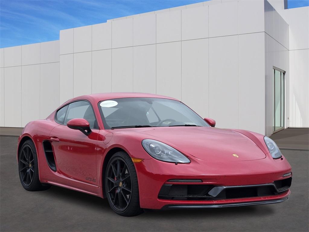 used 2024 Porsche 718 Cayman car, priced at $115,000