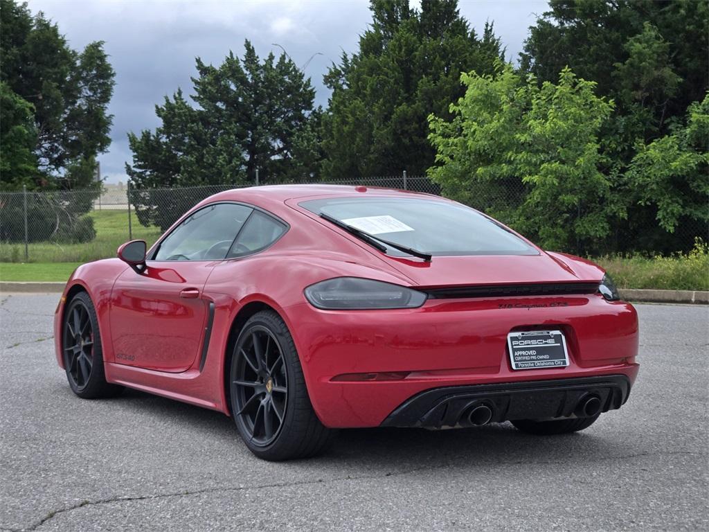 used 2024 Porsche 718 Cayman car, priced at $115,000