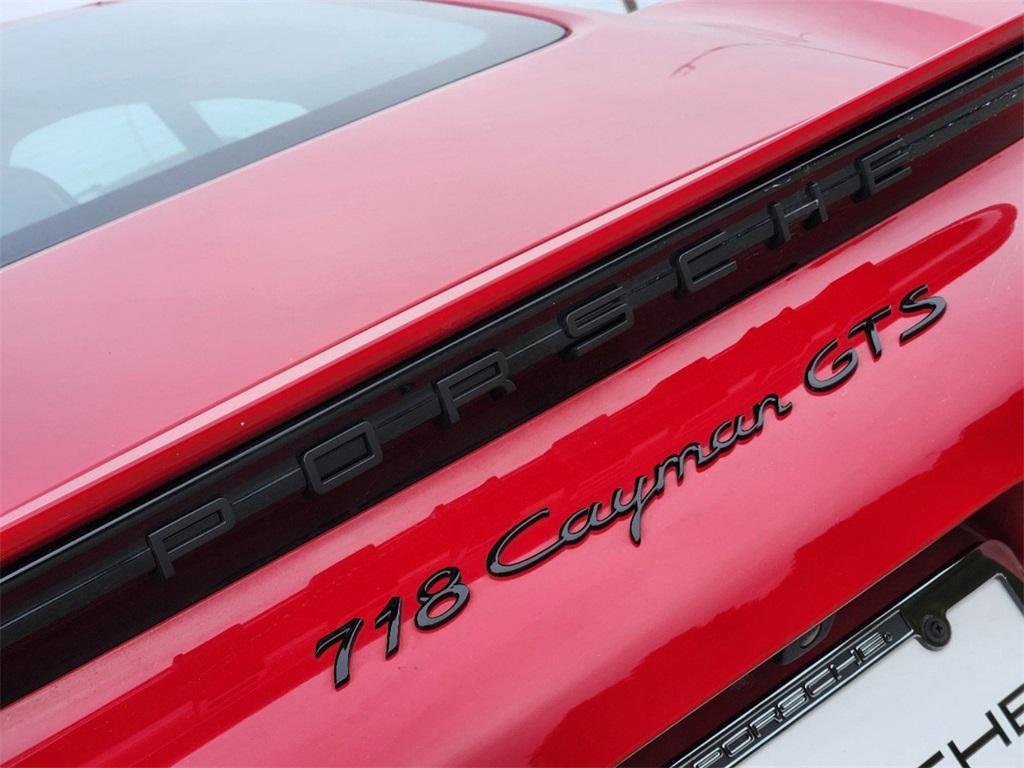used 2024 Porsche 718 Cayman car, priced at $115,000