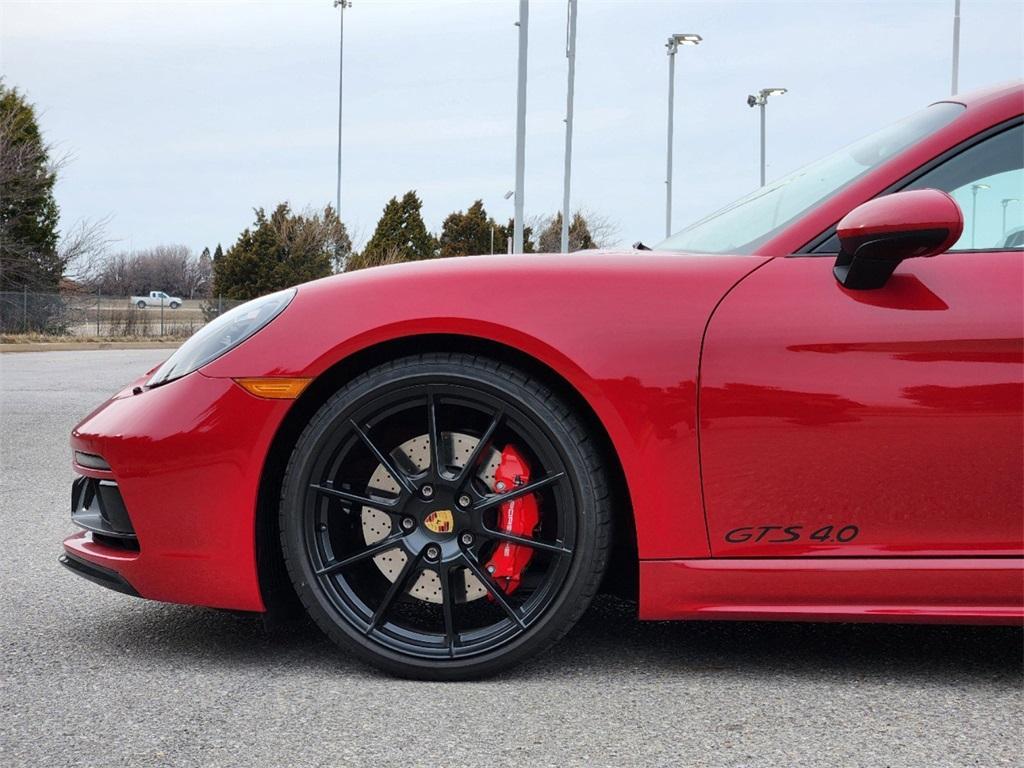 used 2024 Porsche 718 Cayman car, priced at $115,000