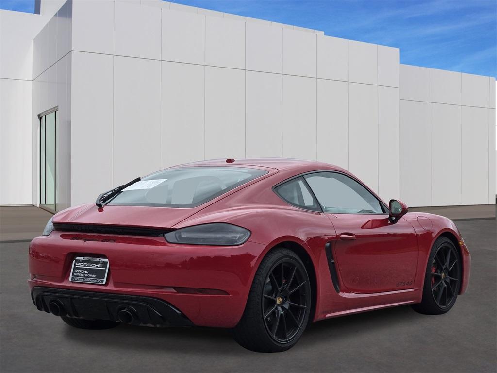 used 2024 Porsche 718 Cayman car, priced at $115,000