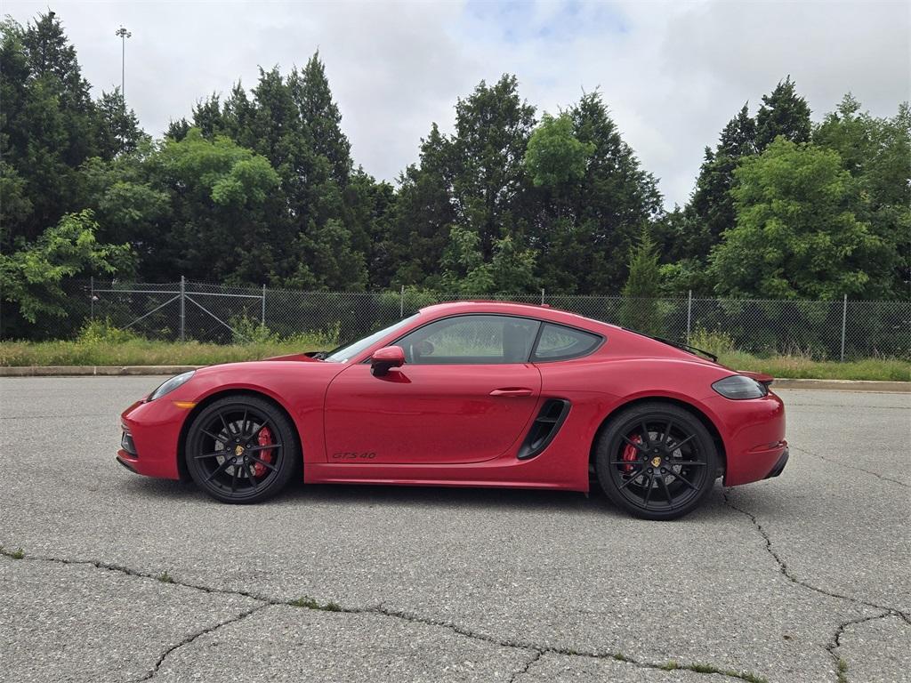 used 2024 Porsche 718 Cayman car, priced at $115,000