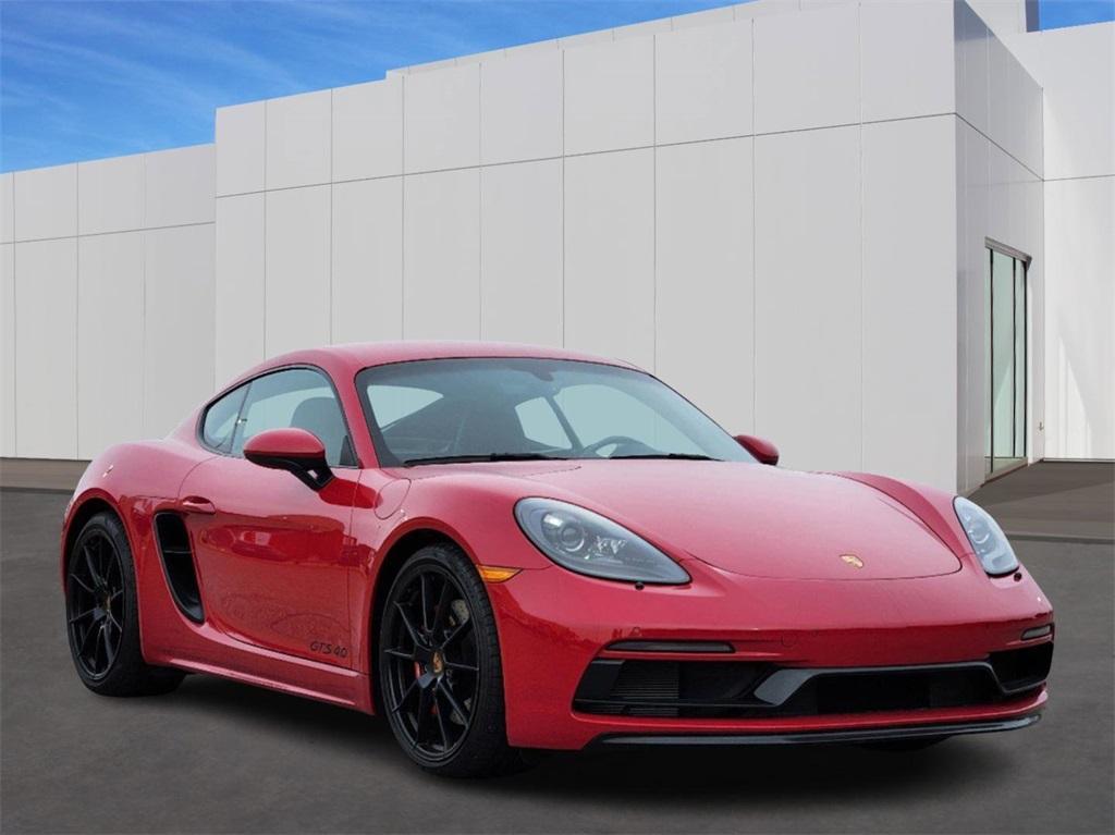used 2024 Porsche 718 Cayman car, priced at $115,000