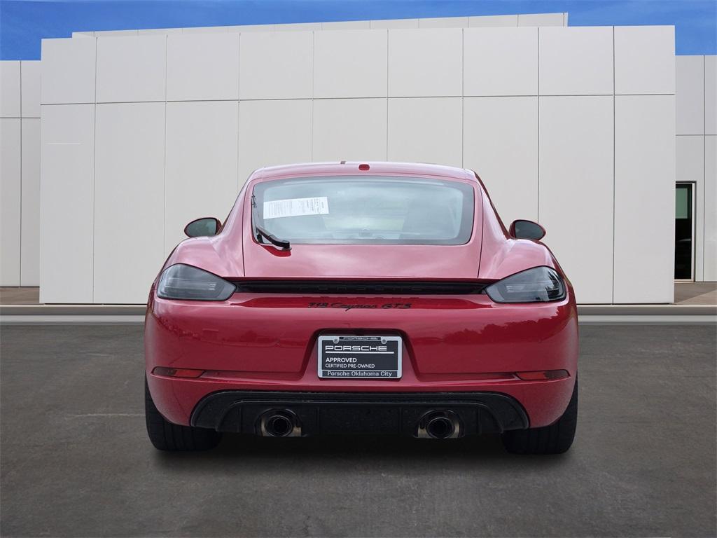 used 2024 Porsche 718 Cayman car, priced at $115,000