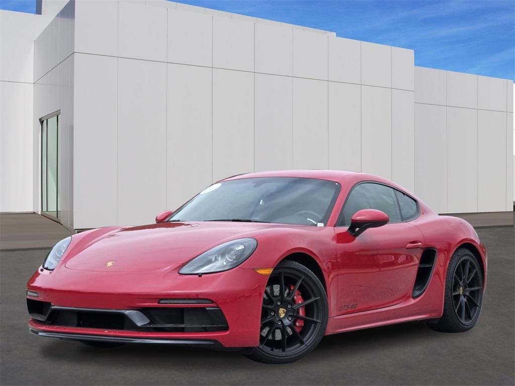 used 2024 Porsche 718 Cayman car, priced at $115,000