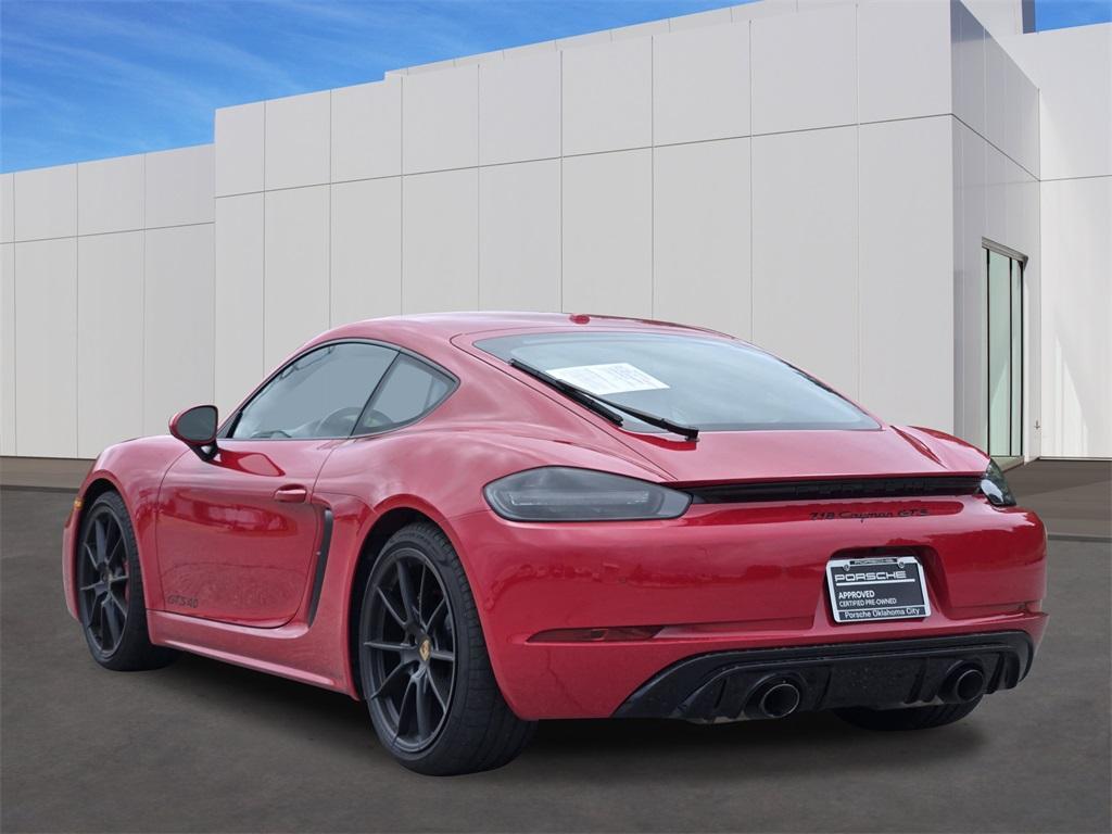 used 2024 Porsche 718 Cayman car, priced at $115,000