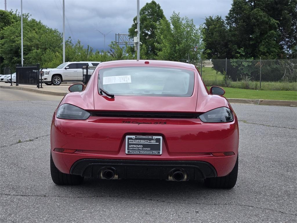 used 2024 Porsche 718 Cayman car, priced at $115,000