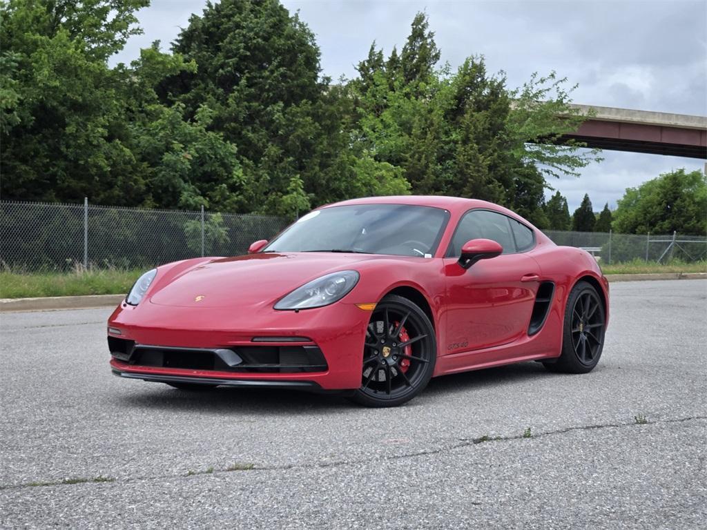 used 2024 Porsche 718 Cayman car, priced at $115,000