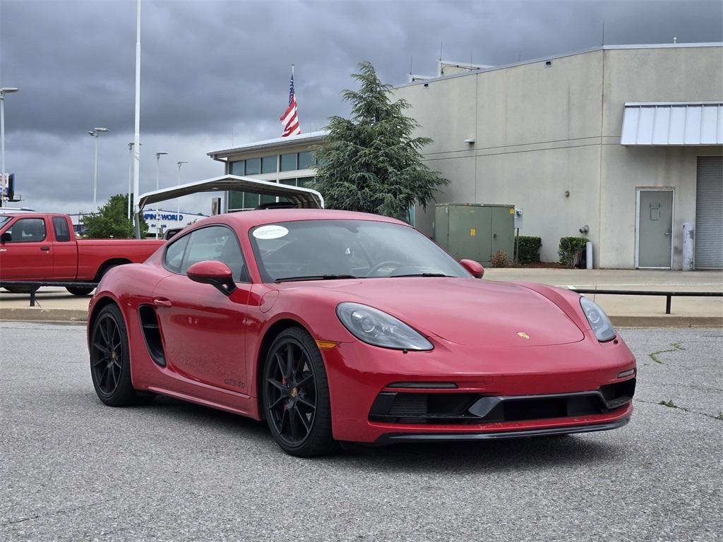 used 2024 Porsche 718 Cayman car, priced at $115,000
