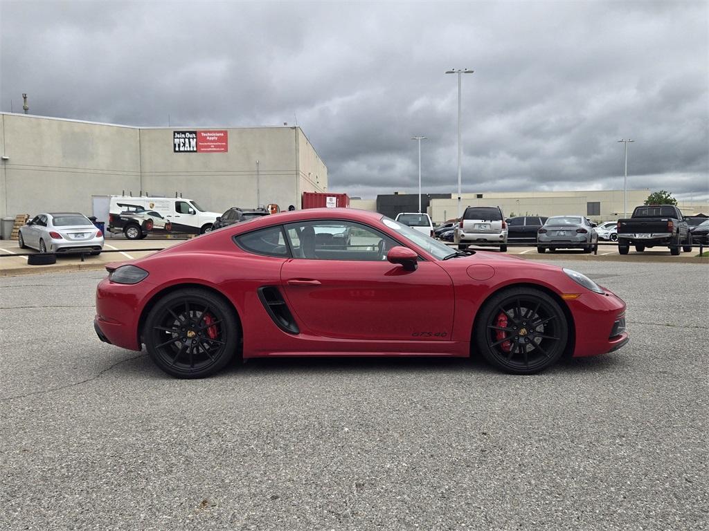 used 2024 Porsche 718 Cayman car, priced at $115,000