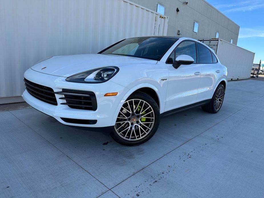 used 2023 Porsche Cayenne E-Hybrid Coupe car, priced at $83,989