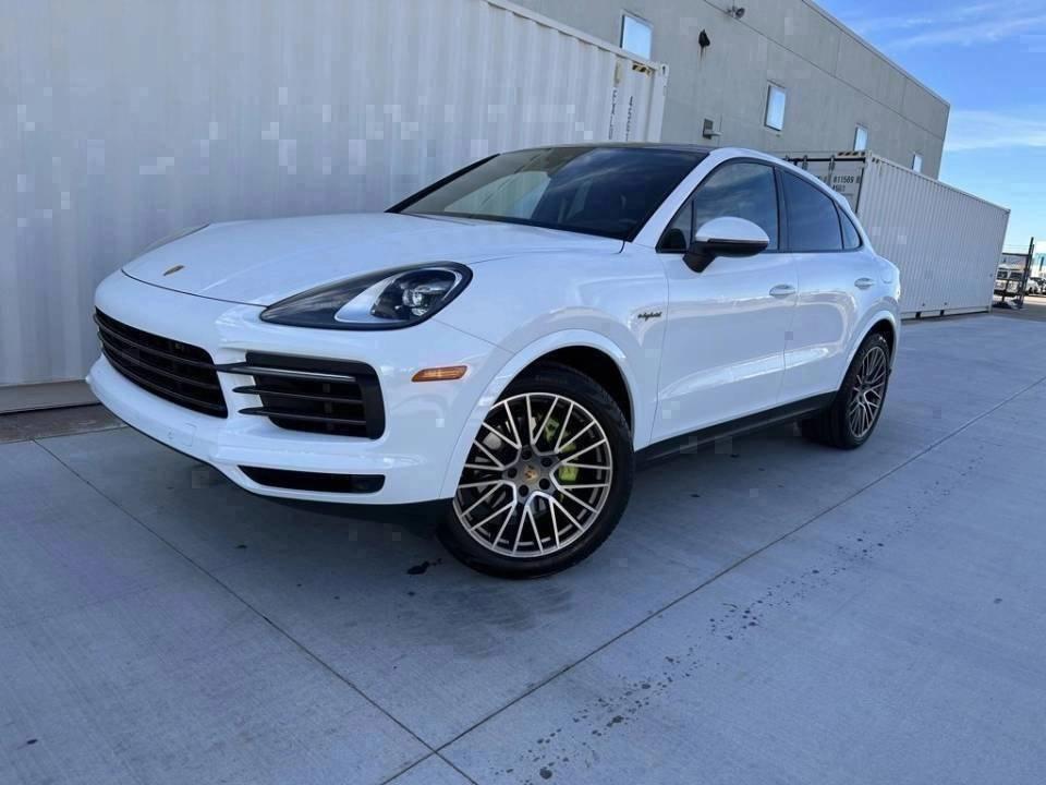 used 2023 Porsche Cayenne E-Hybrid Coupe car, priced at $81,161