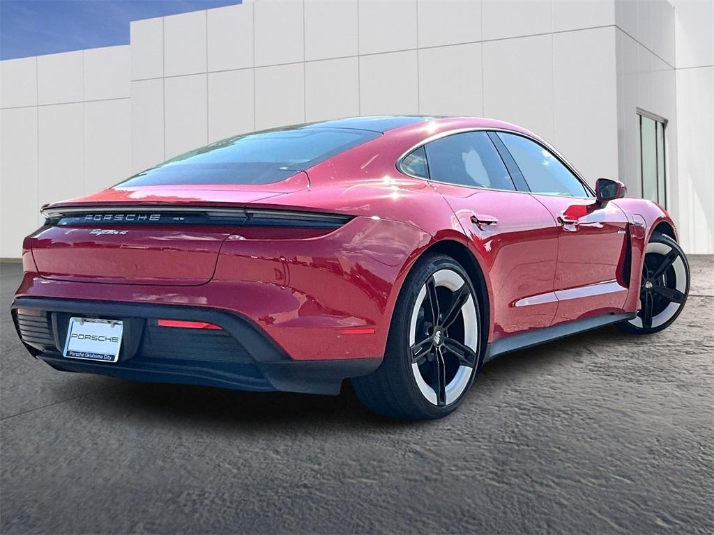 new 2025 Porsche Taycan car, priced at $140,865