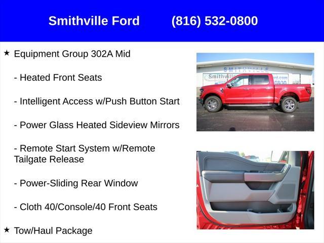 new 2024 Ford F-150 car, priced at $52,538