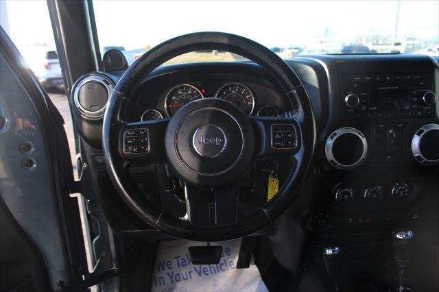 used 2014 Jeep Wrangler Unlimited car, priced at $17,600