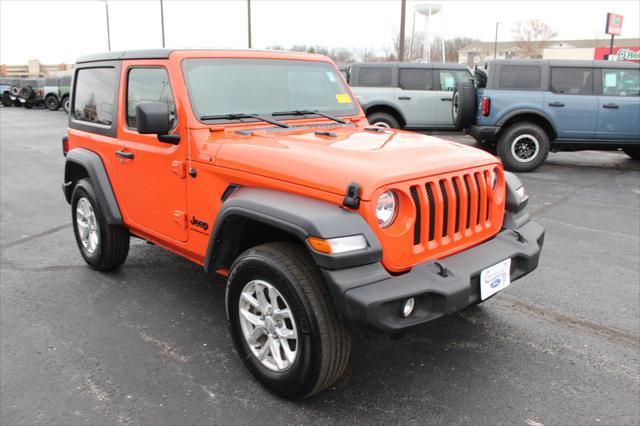 used 2023 Jeep Wrangler car, priced at $30,325